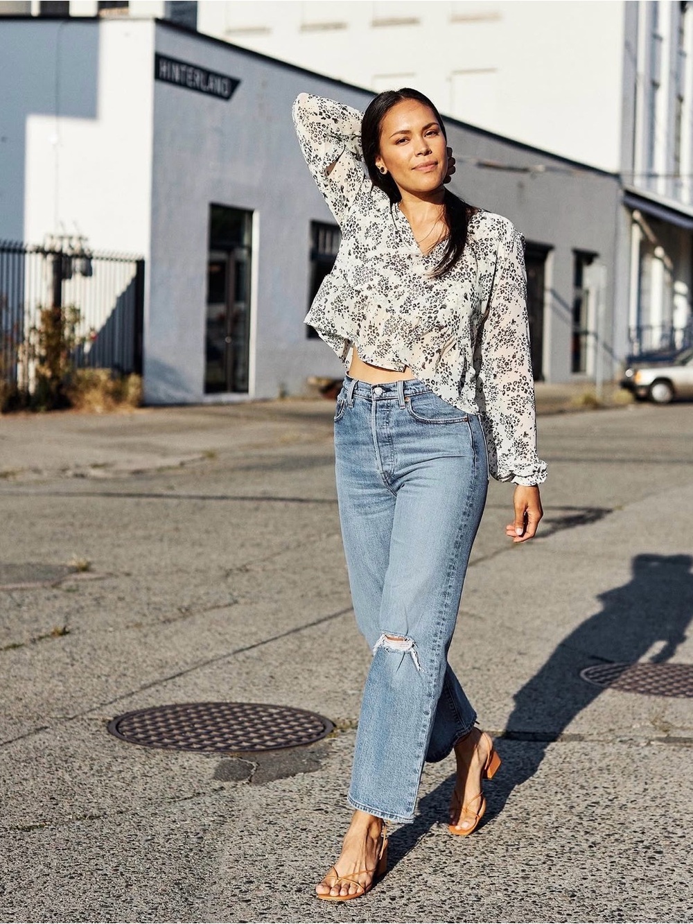 PARK & FIFTH • Melrose Top in Animal Print